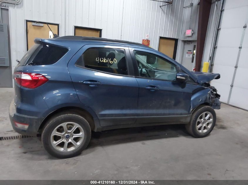 2022 Ford Ecosport Se VIN: MAJ6S3GL6NC461818 Lot: 41210160