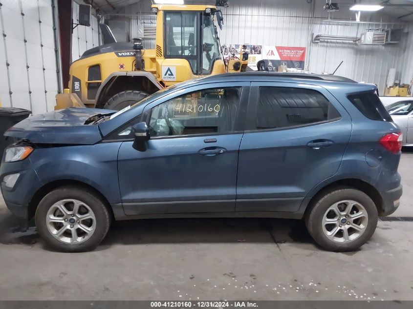 2022 Ford Ecosport Se VIN: MAJ6S3GL6NC461818 Lot: 41210160