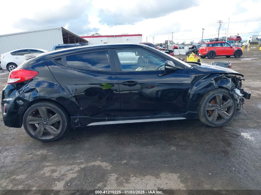 VIN KMHTC6AE9FU224947 2015 Hyundai Veloster, Turbo no.13