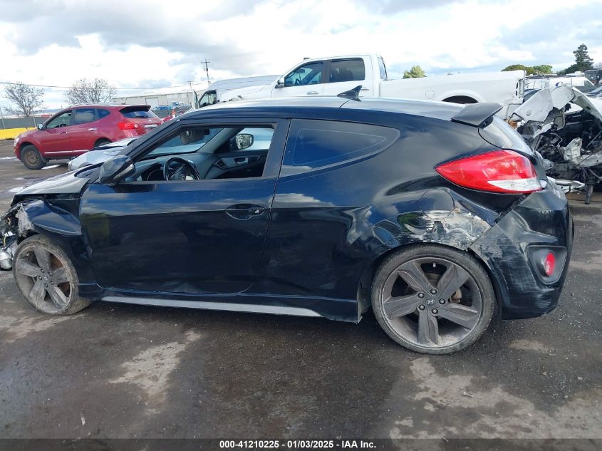 VIN KMHTC6AE9FU224947 2015 Hyundai Veloster, Turbo no.14