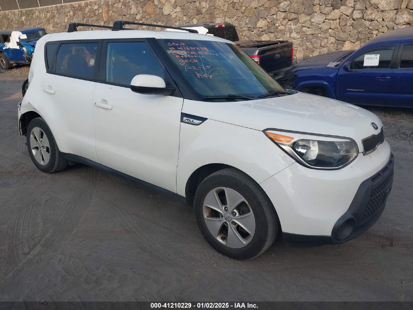 VIN KNDJN2A23G7391695 2016 KIA Soul no.1