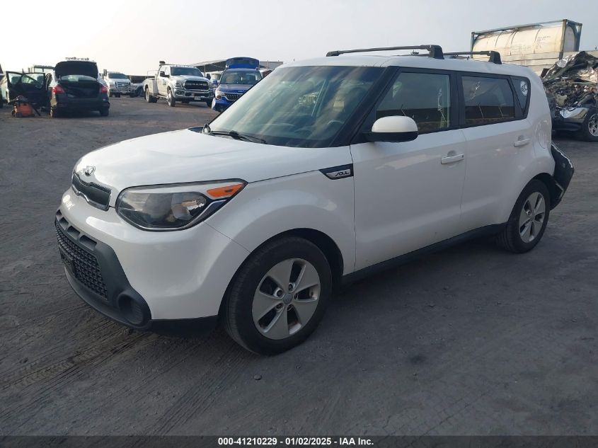 VIN KNDJN2A23G7391695 2016 KIA Soul no.2