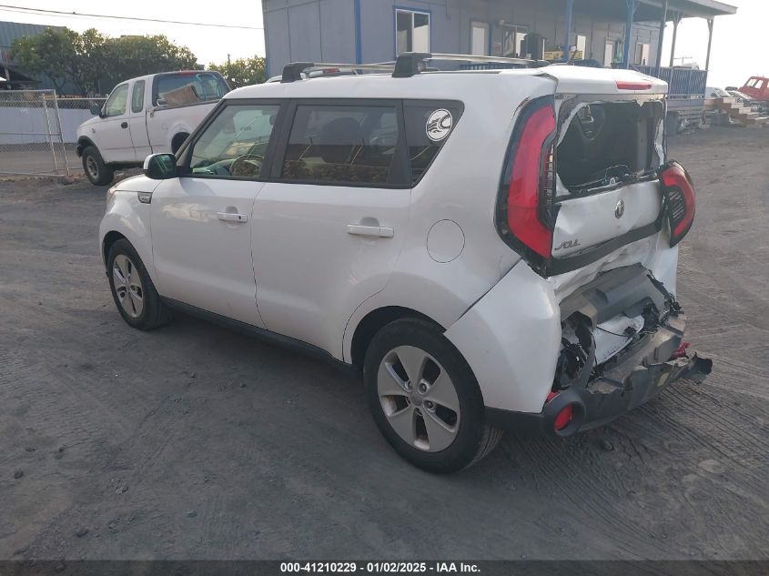 VIN KNDJN2A23G7391695 2016 KIA Soul no.3