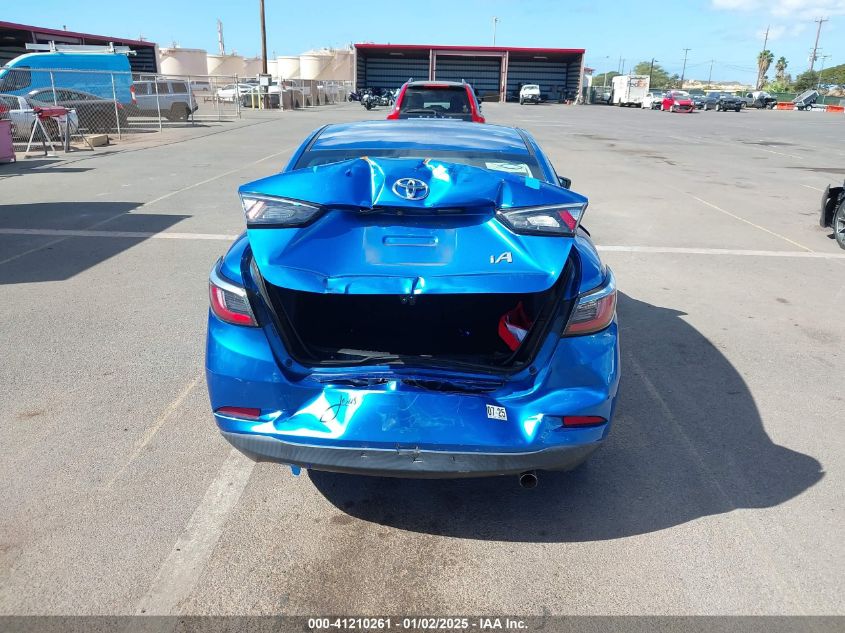 2018 Toyota Yaris Ia VIN: 3MYDLBYV6JY302499 Lot: 41210261