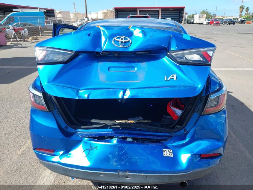 2018 Toyota Yaris Ia VIN: 3MYDLBYV6JY302499 Lot: 41210261
