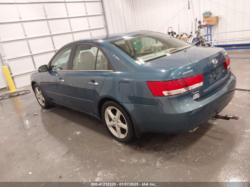 2007 HYUNDAI SONATA VIN: 5NPEU46F67H218373