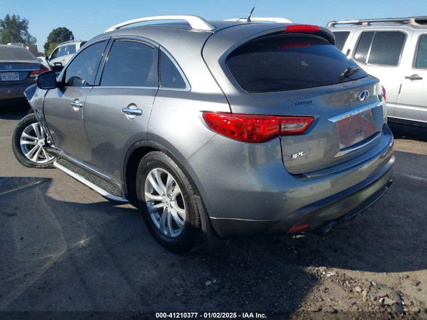 VIN JN8CS1MWXHM411880 2017 Infiniti QX70 no.3