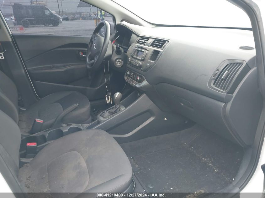 VIN KNADM4A38E6382365 2014 KIA Rio, LX no.5