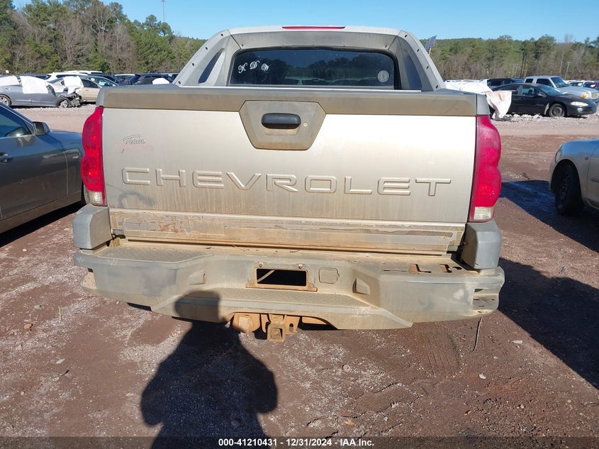 2002 Chevrolet Avalanche 1500 VIN: 3GNEC13TX2G314866 Lot: 41210431