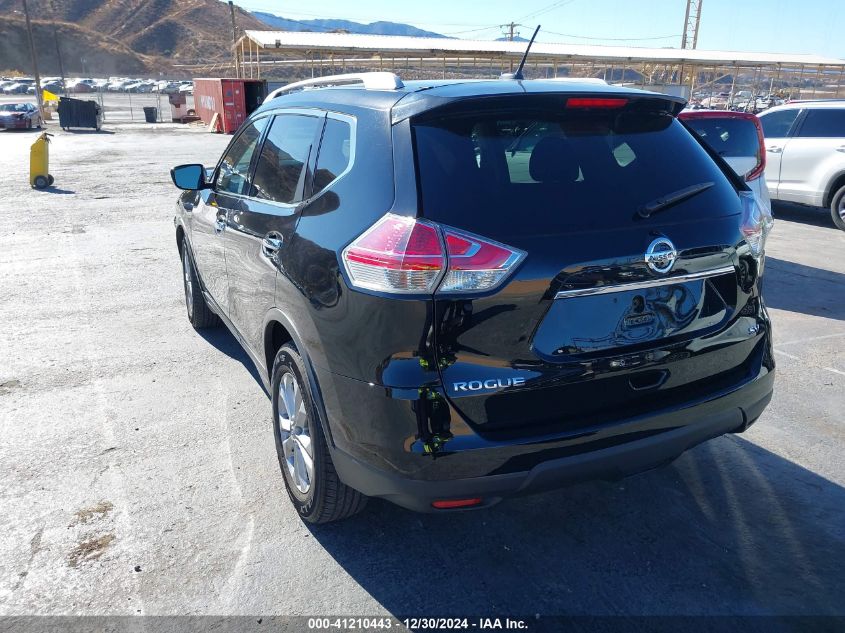 VIN KNMAT2MT0FP517701 2015 Nissan Rogue, SV no.3