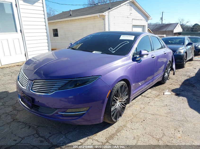 2013 LINCOLN MKZ VIN: 3LN6L2GK6DR829144