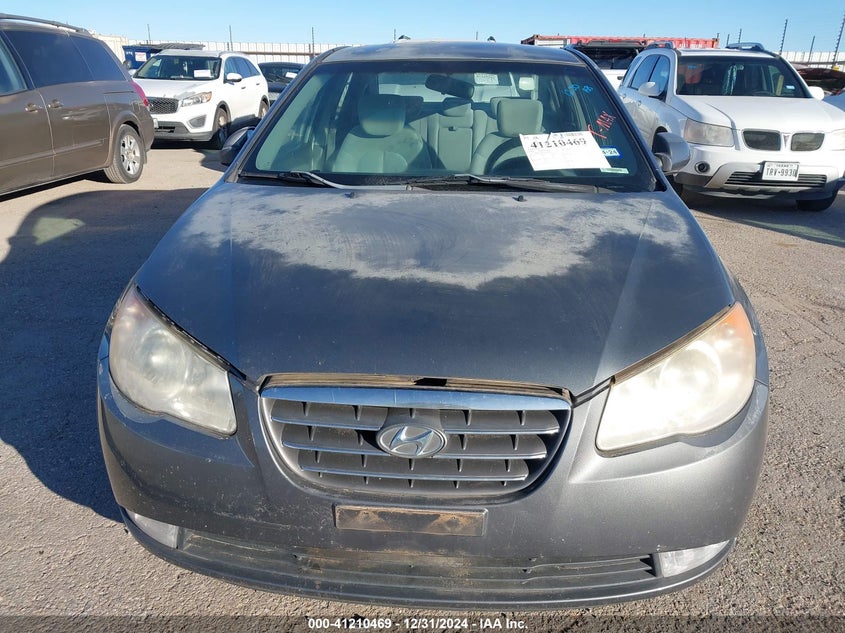 2009 HYUNDAI ELANTRA VIN: KMHDU46D59U642688