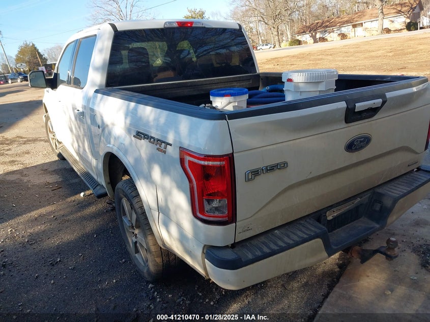 2015 FORD F-150 VIN: 1FTEW1EF6FFB59960