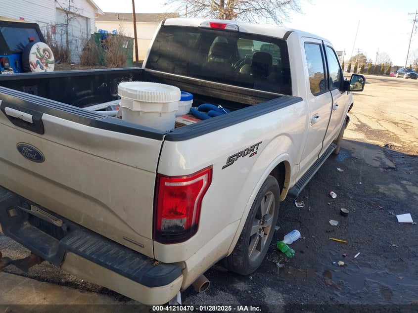 2015 FORD F-150 VIN: 1FTEW1EF6FFB59960