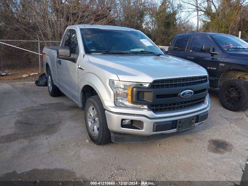 VIN 1FTMF1CB1JKE13683 2018 Ford F-150, XL no.1