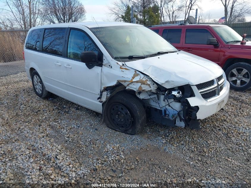 VIN 2C4RDGBG6HR636440 2017 Dodge Grand Caravan, SE no.1