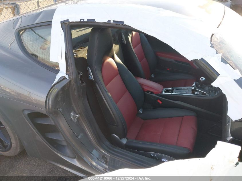 2019 Porsche 718 Cayman VIN: WP0AA2A80KS260990 Lot: 41210966