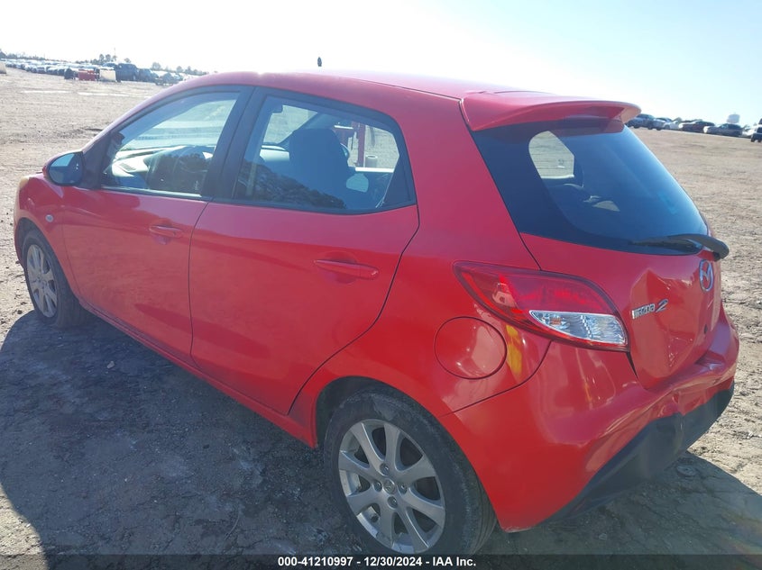 Vin: jm1de1hz5b0121038, lot: 41701308, mazda mazda2 touring 20113
