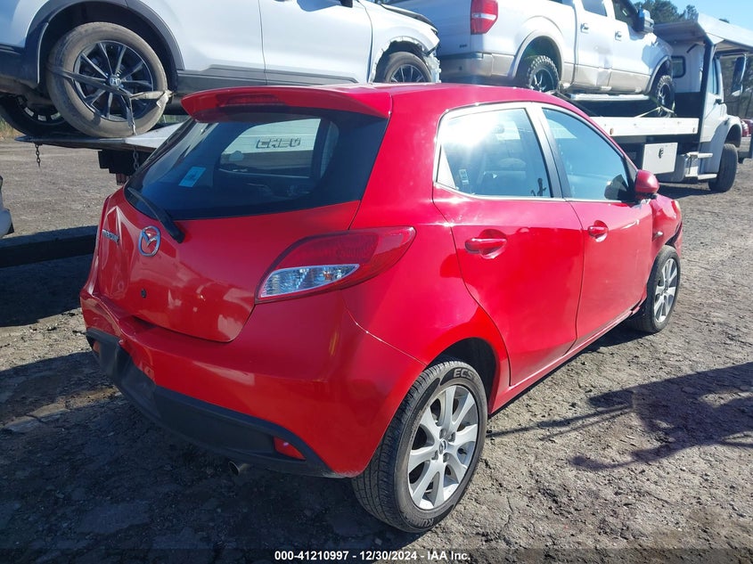 Vin: jm1de1hz5b0121038, lot: 41701308, mazda mazda2 touring 20114