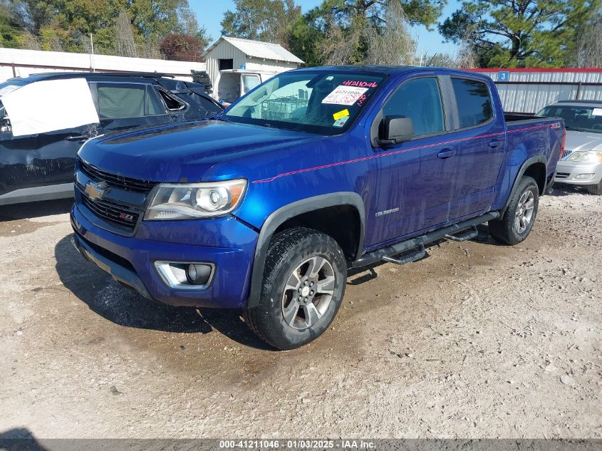 VIN 1GCGSDE37G1264064 2016 Chevrolet Colorado, Z71 no.2