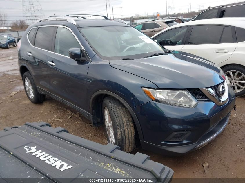 VIN KNMAT2MV0GP616473 2016 Nissan Rogue, SV no.1