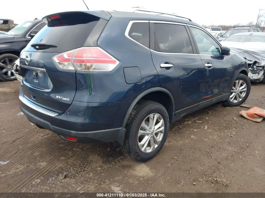 VIN KNMAT2MV0GP616473 2016 Nissan Rogue, SV no.4