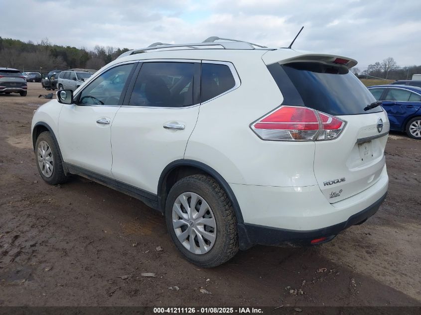 VIN KNMAT2MV6GP617742 2016 Nissan Rogue, S no.3