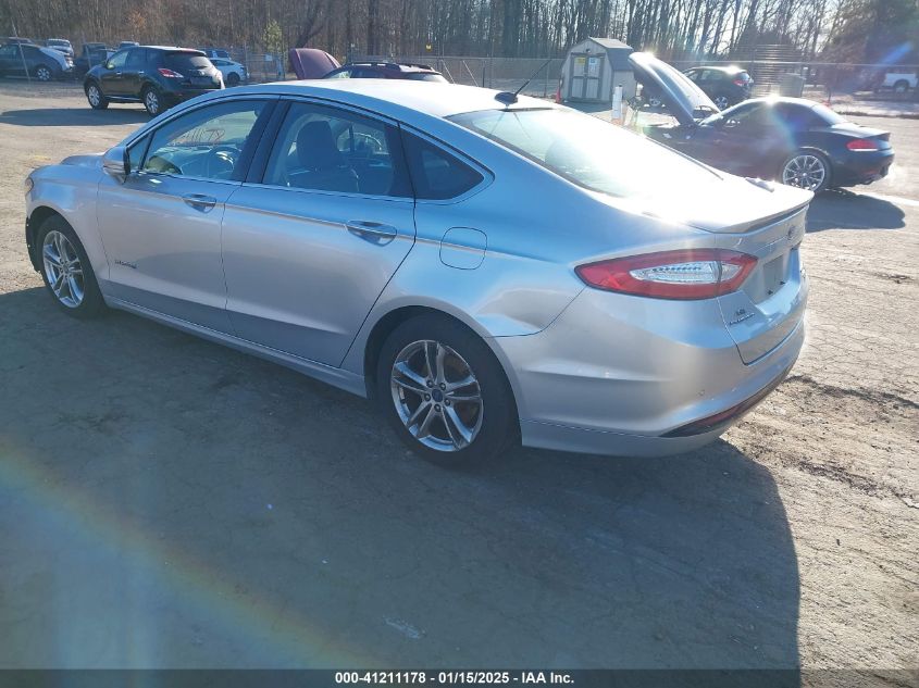 VIN 3FA6P0RU3FR245918 2015 Ford Fusion, Hybrid Tita... no.3