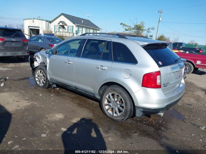 VIN 2FMDK4KC5DBC50733 2013 Ford Edge, Limited no.3