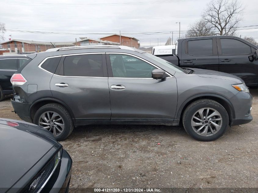 VIN 5N1AT2MV8FC822626 2015 Nissan Rogue, SL no.13