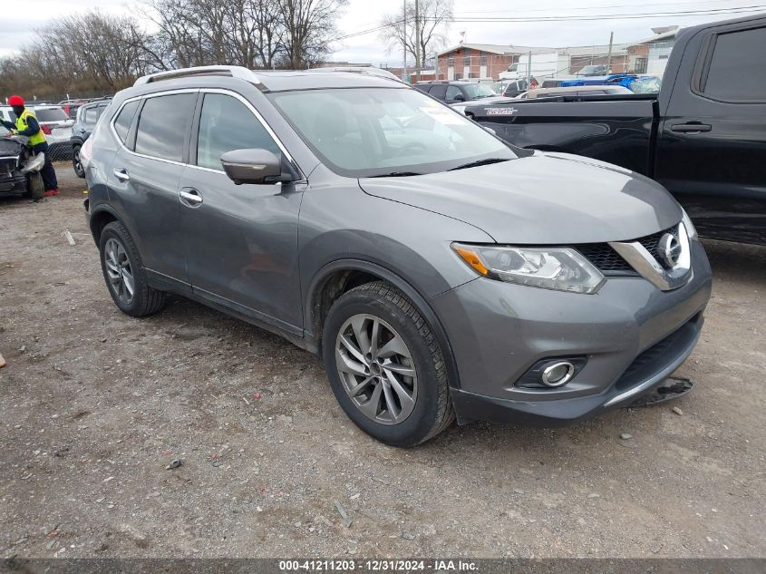 VIN 5N1AT2MV8FC822626 2015 Nissan Rogue, SL no.1