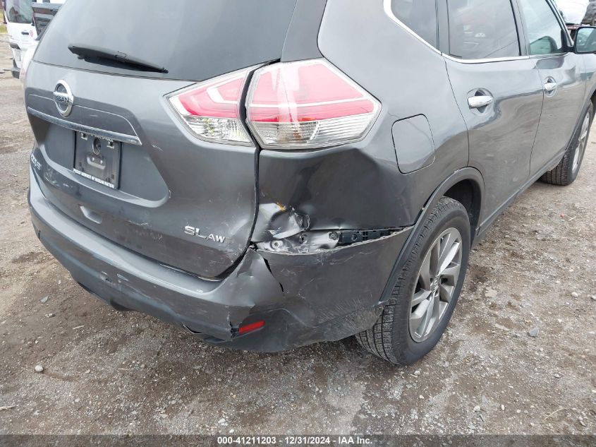 VIN 5N1AT2MV8FC822626 2015 Nissan Rogue, SL no.6