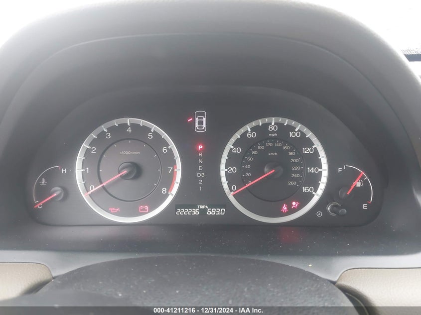 2008 HONDA ACCORD VIN: 1HGCP26448A026042