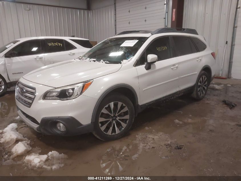 VIN 4S4BSENC2H3367278 2017 SUBARU OUTBACK no.2