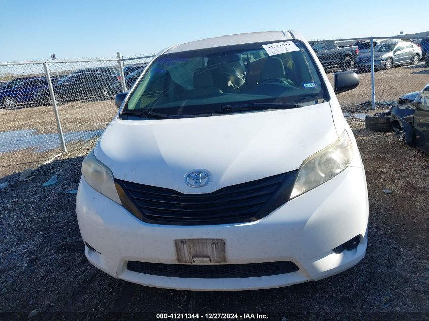 VIN 5TDZK3DC4ES467966 2014 TOYOTA SIENNA no.13