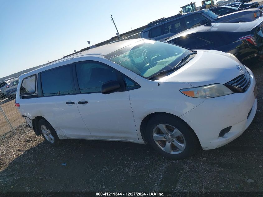 VIN 5TDZK3DC4ES467966 2014 TOYOTA SIENNA no.14