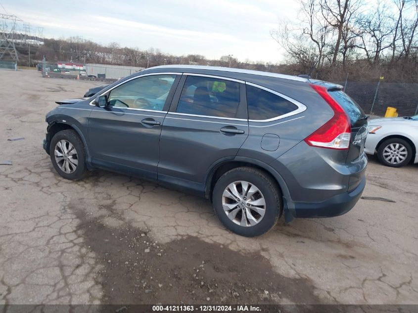 VIN 2HKRM4H72DH627330 2013 Honda CR-V, Ex-L no.3