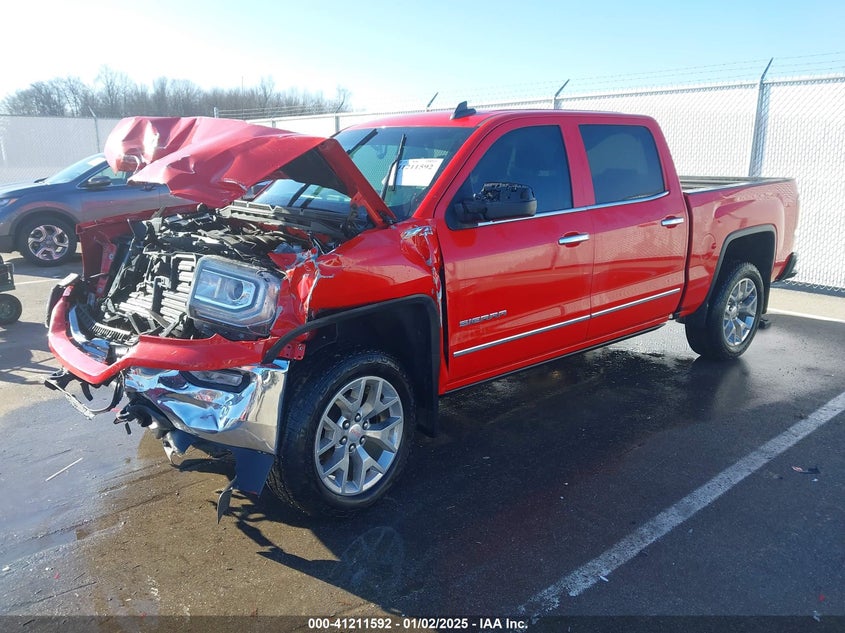 2018 GMC SIERRA 1500 VIN: 3GTU2NECXJG571620
