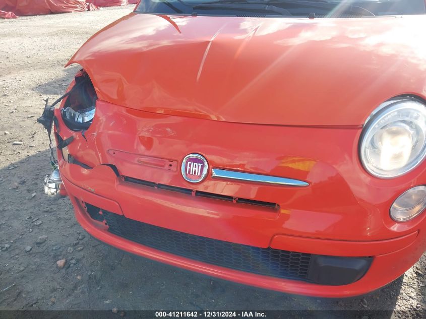 2017 Fiat 500 Pop VIN: 3C3CFFKR7HT509046 Lot: 41211642