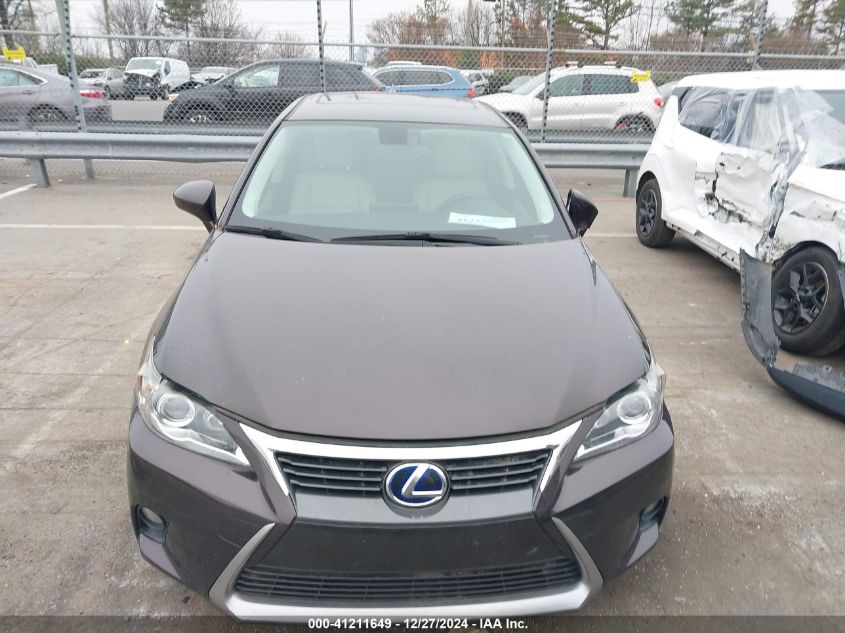 VIN JTHKD5BH1E2190771 2014 Lexus CT, 200H no.12