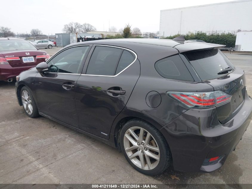 VIN JTHKD5BH1E2190771 2014 Lexus CT, 200H no.14