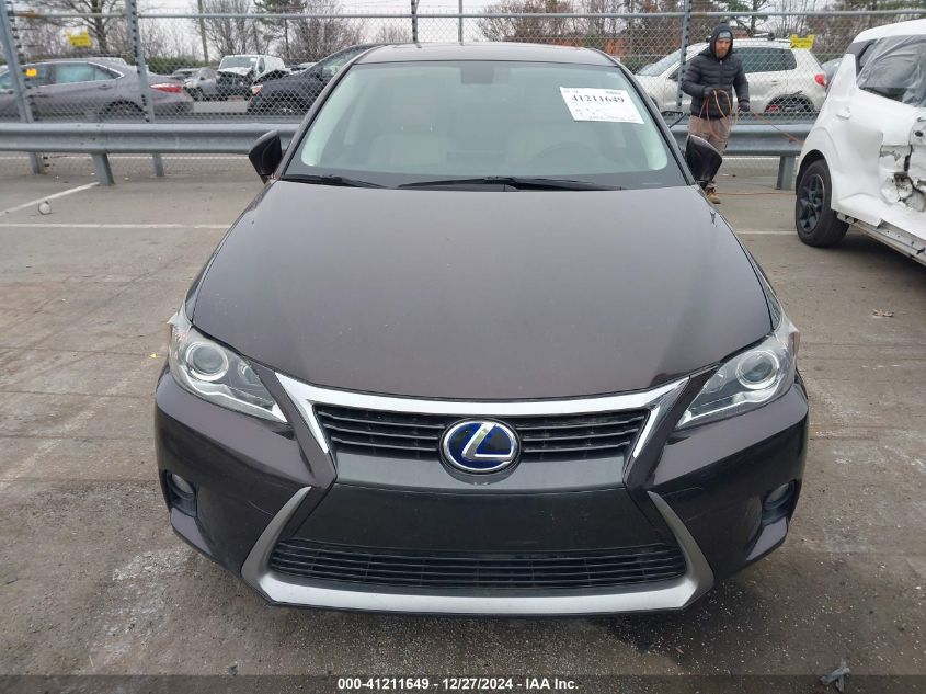 VIN JTHKD5BH1E2190771 2014 Lexus CT, 200H no.6