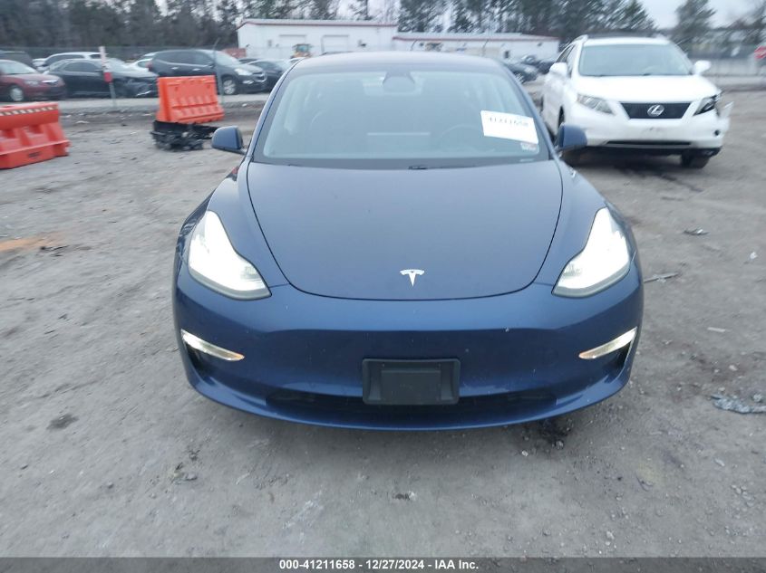 VIN 5YJ3E1EBXMF853236 2021 Tesla Model 3, Long Rang... no.12