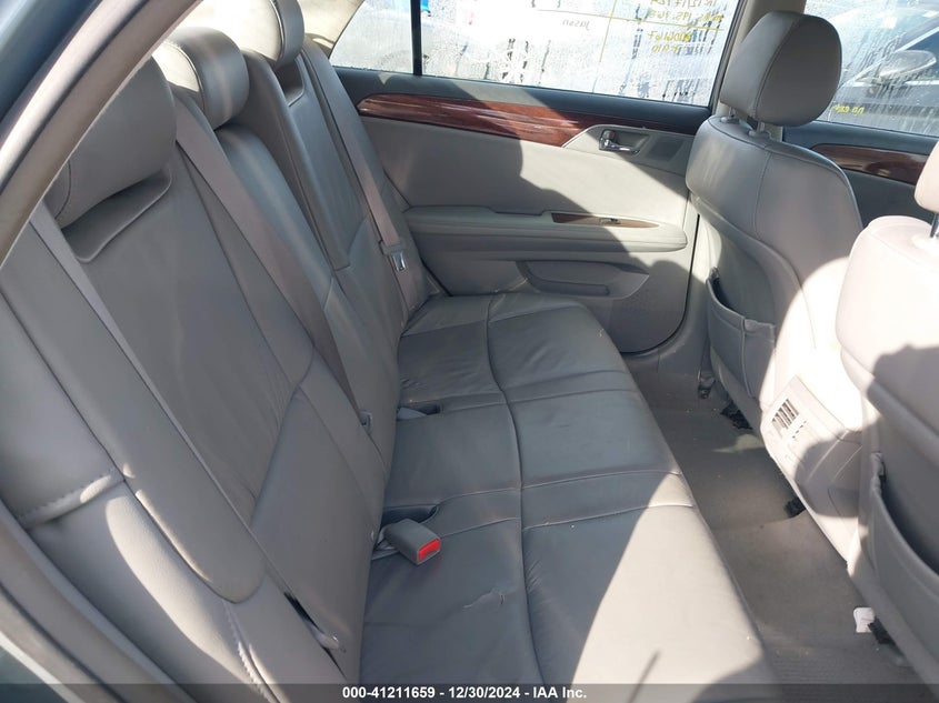 2008 TOYOTA AVALON VIN: 4T1BK36B58U303210