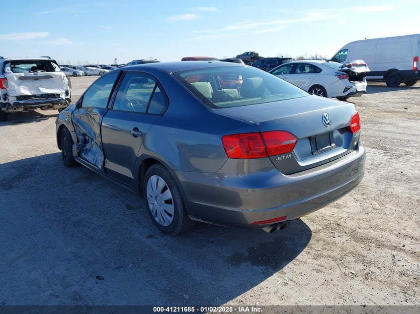 2011 VOLKSWAGEN JETTA VIN: 3VWDX7AJ6BM356463