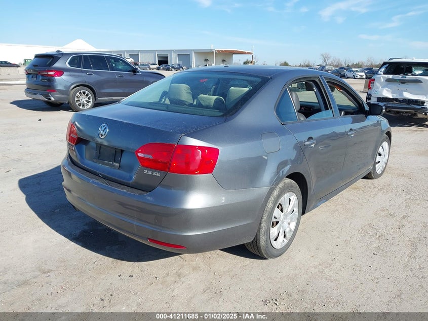 2011 VOLKSWAGEN JETTA VIN: 3VWDX7AJ6BM356463