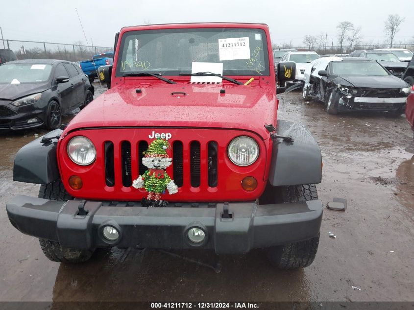 2012 Jeep Wrangler Unlimited Sport VIN: 1C4BJWDG7CL214454 Lot: 41211712