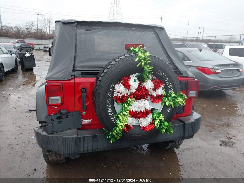 2012 Jeep Wrangler Unlimited Sport VIN: 1C4BJWDG7CL214454 Lot: 41211712