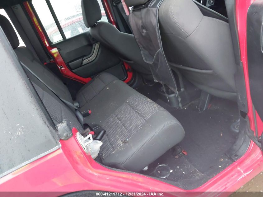 2012 Jeep Wrangler Unlimited Sport VIN: 1C4BJWDG7CL214454 Lot: 41211712