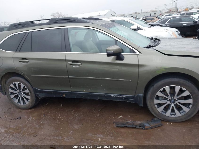 VIN 4S4BSBLCXF3211178 2015 Subaru Outback, 2.5I Lim... no.13